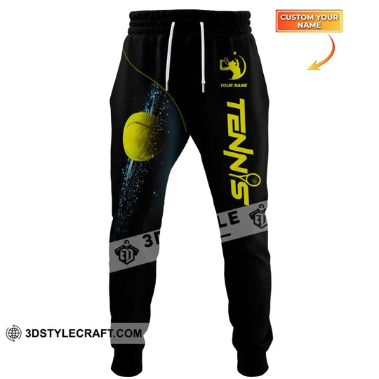 Unisex Clothing, Custom Tennis Jogger, Tennis Jogger Pants, Gift for Tennis Lovers style option 1