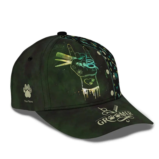 Unisex Groomer Classic Cap, Groomer Hat, Pet Groomer Gift style option 2