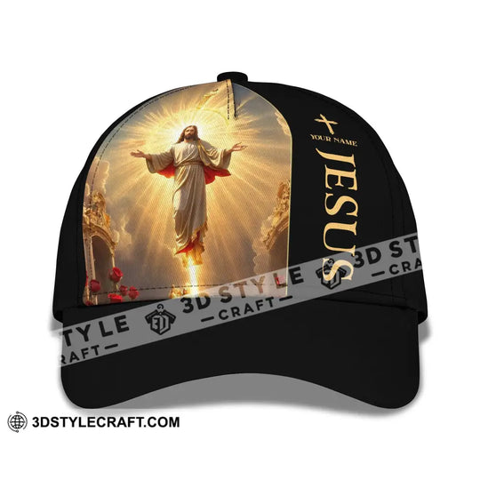Unisex Hat, Custom Name Jesus Hat, Gift for Christan style option 2