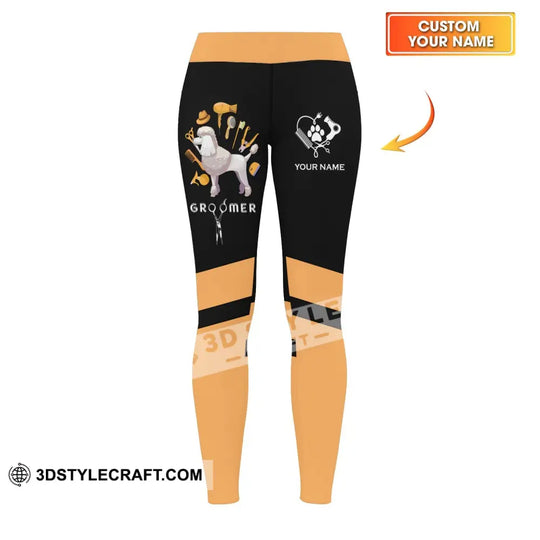 Unisex Pants,  Custom Name Shirt - Gift For Groomer, Custom Groomer Name Pants style option 1