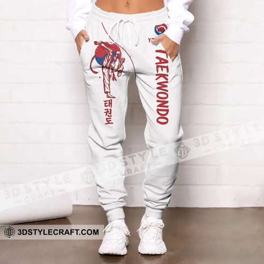 Unisex Pants - Custom Text Pants, Taekwondo Pants style option 2