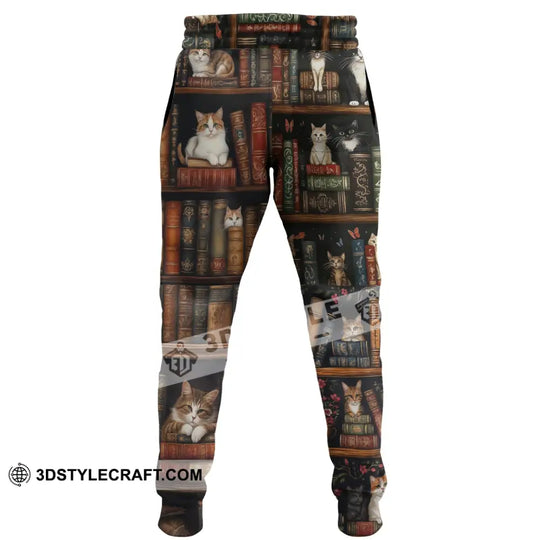 Unisex Pants - Just A Girl Who Loves Books, Sport Pants style option 2
