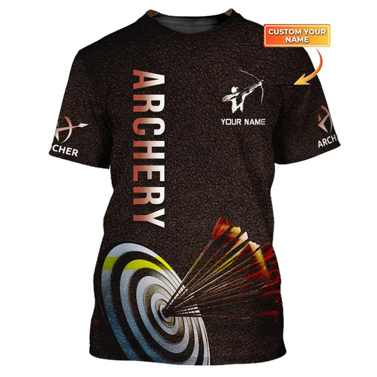 Unisex Shirt, Archery T-Shirt, Archery Polo, Archery Shirt, Archery Gifts, Shirt For Archery Lovers style option 1