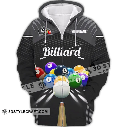 Unisex Shirt, Billiards Custom T-shirt, Billiards Polo Shirt, Billiards Shirt, Shirt For Billiards Lovers style option 2