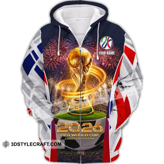 Unisex Shirt - Custom 2026 World Cup 3D Shirt style option 3