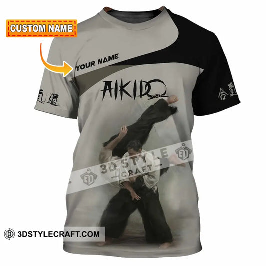 Unisex Shirt - Custom Aikido 3D Shirt T-shirt