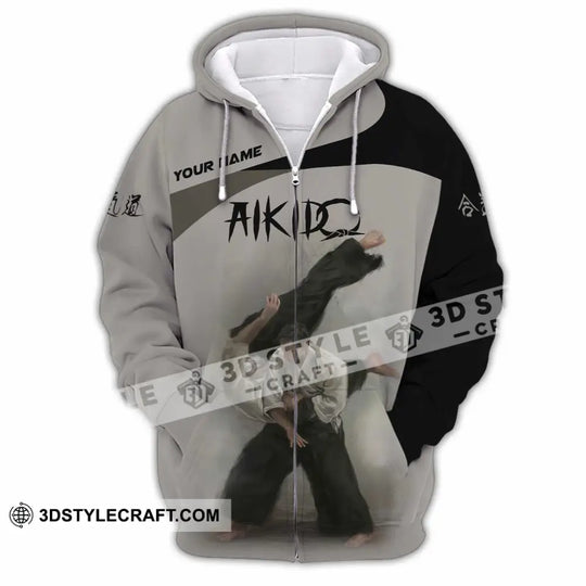Unisex Shirt - Custom Aikido 3D Shirt style option 4