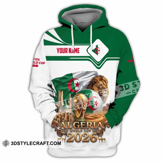Unisex Shirt - Custom Algeria World Cup 2026 Shirt style option 2