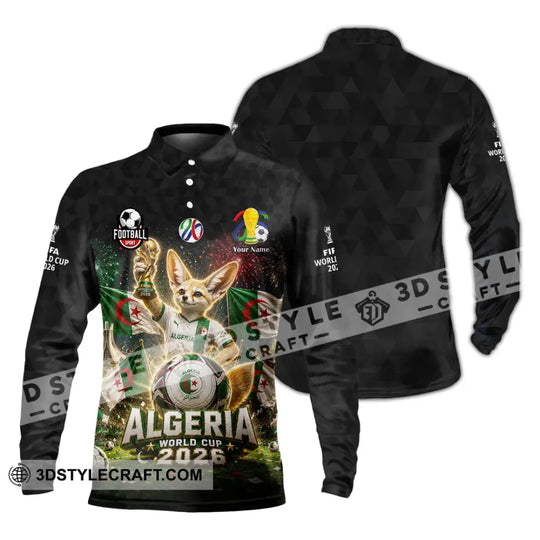 Unisex Shirt - Custom Algeria World Cup 2026 Shirt style option 4