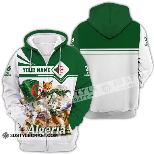 Unisex Shirt - Custom Algeria World Cup 2026 Shirt style option 4