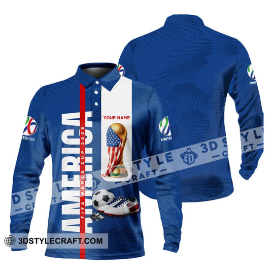 Unisex Shirt - Custom America World Cup 2026 3D Shirt style option 4