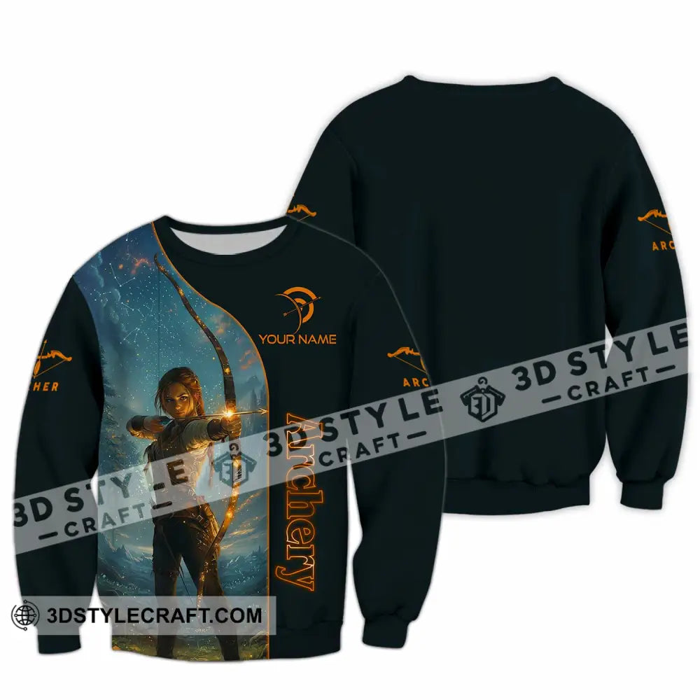 Unisex Shirt - Custom Archery Shirt Long Sleeve / S T-shirt