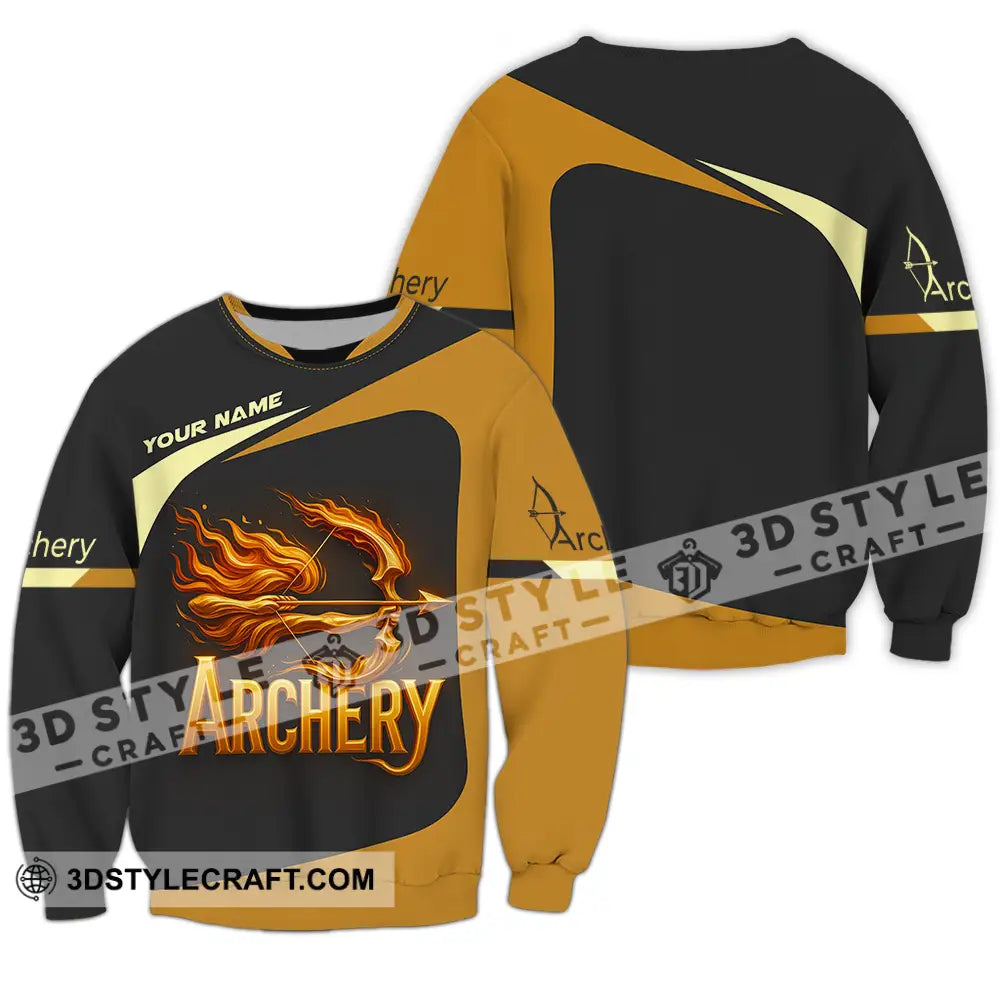 Unisex Shirt Custom Archery Shirt Long Sleeve / S T shirt