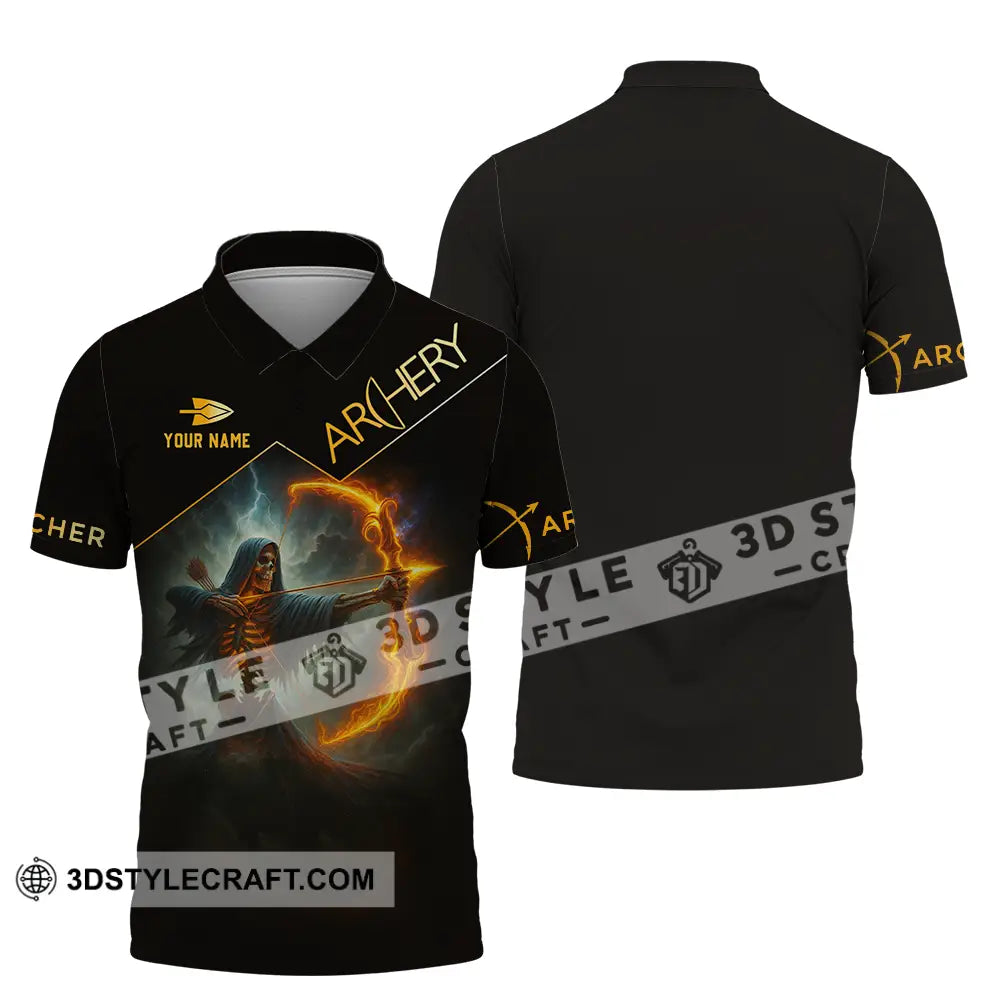 Unisex Shirt Custom Archery Shirt Polo Shirt / S T shirt