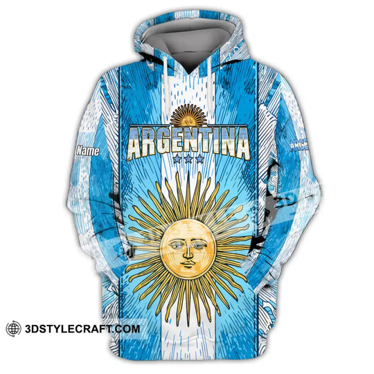 Unisex Shirt - Custom Argentina World Cup 2026 3D Shirt style option 2
