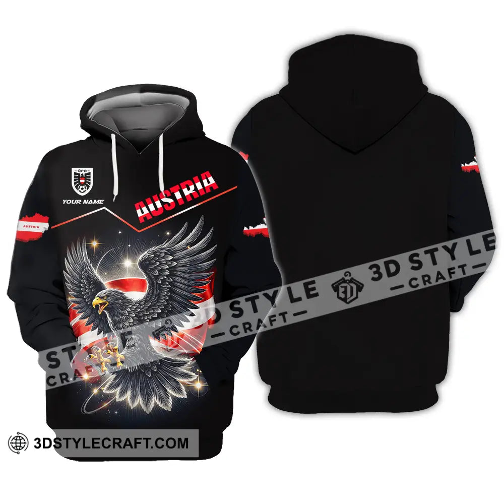 Unisex Shirt - Custom Austria 3D Shirt Hoodie / S T-shirt