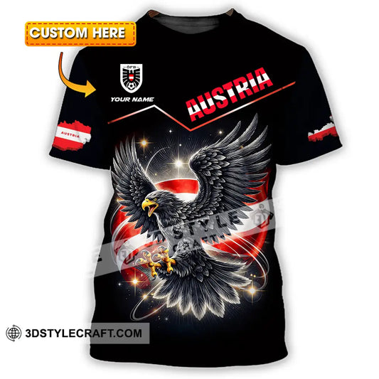 Unisex Shirt - Custom Austria 3D Shirt T-shirt