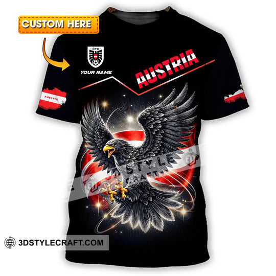 Unisex Shirt - Custom Austria 3D Shirt style option 1