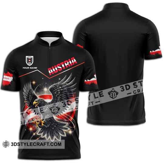 Unisex Shirt - Custom Austria 3D Shirt style option 3