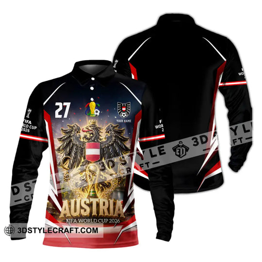 Unisex Shirt - Custom Austria World Cup 2026 Shirt style option 4