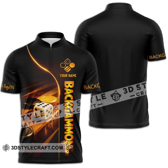 Unisex Shirt - Custom Backgammon 3D Shirt style option 2