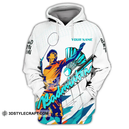 Unisex Shirt - Custom Badminton 3D Shirt style option 2