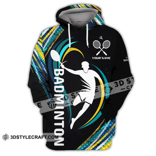 Unisex Shirt - Custom Badminton 3D Shirt style option 2