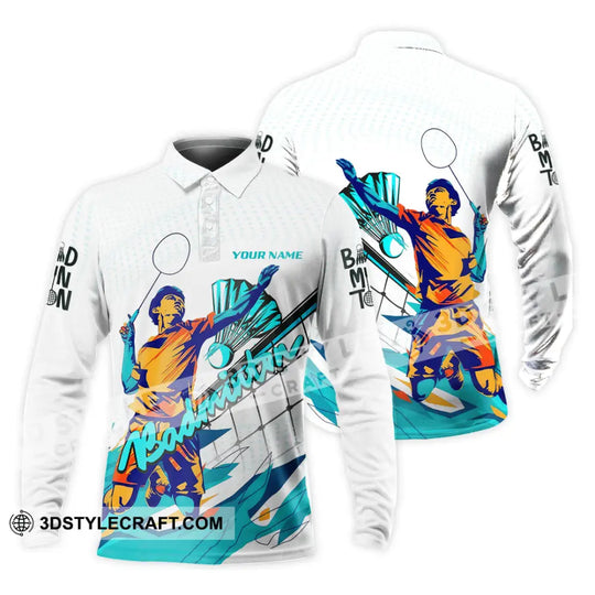 Unisex Shirt - Custom Badminton 3D Shirt style option 4