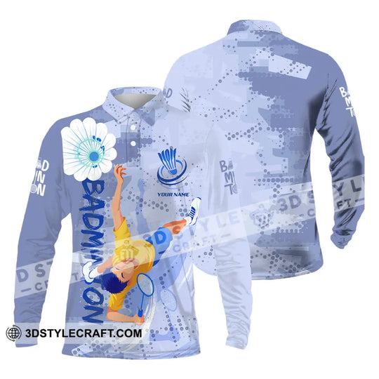 Unisex Shirt - Custom Badminton 3D Shirt style option 4