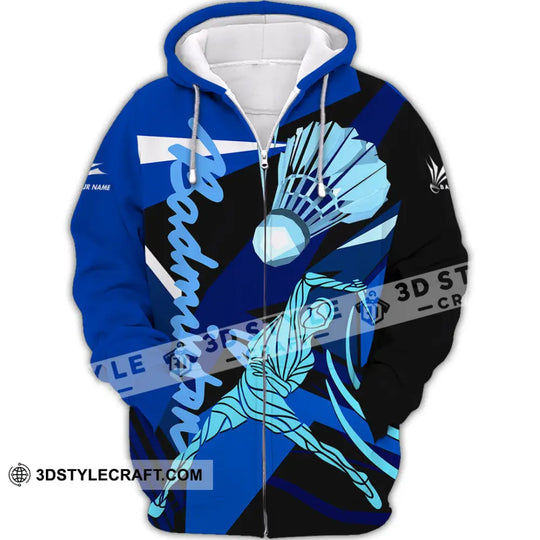 Unisex Shirt - Custom Badminton 3D Shirt style option 2