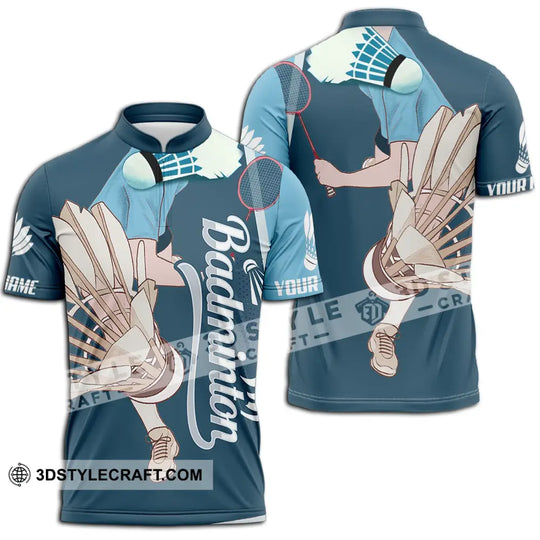 Unisex Shirt - Custom Badminton 3D Shirt style option 2