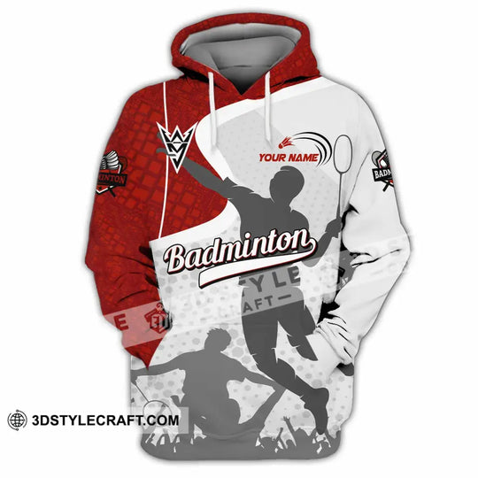 Unisex Shirt - Custom Badminton Shirt style option 4