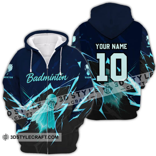 Unisex Shirt - Custom Badminton Shirt style option 4