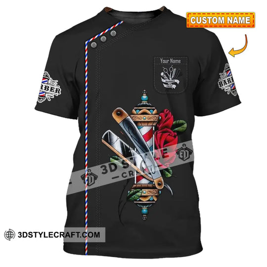 Unisex Shirt - Custom Barber Shirt style option 1