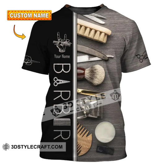 Unisex Shirt - Custom Barber Shirt style option 1