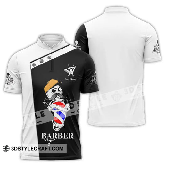 Unisex Shirt - Custom Barber Shirt style option 4