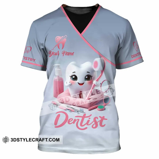 Unisex Shirt - Custom Beautiful Dentist Shirt style option 4