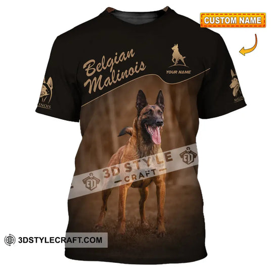 Unisex Shirt - Custom Belgian Malinois, Pet Lover Shirt style option 1