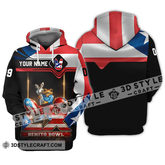 Unisex Shirt - Custom Benito Bowl 3D Shirt style option 4