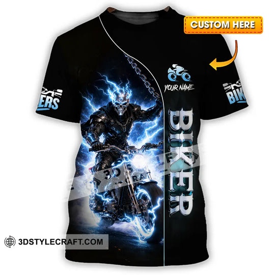 Unisex Shirt - Custom Biker 3D Shirt style option 1