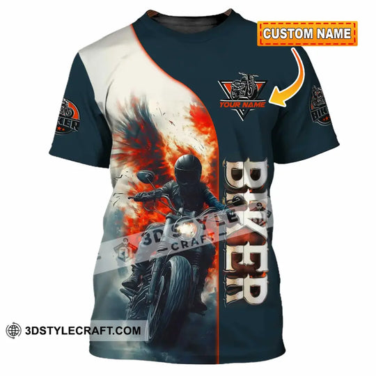 Unisex Shirt - Custom Biker 3D Shirt style option 1
