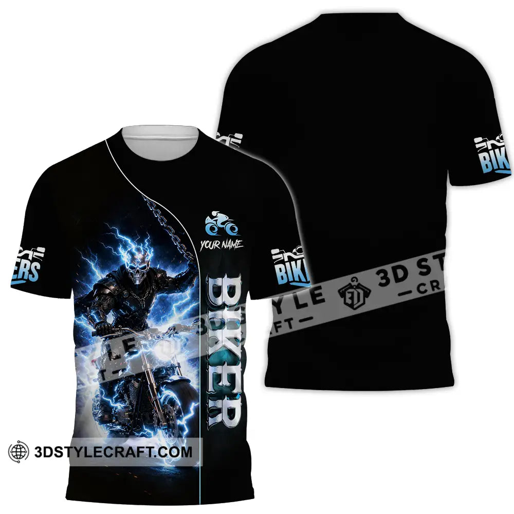 Unisex Shirt - Custom Biker 3D Shirt T-Shirt / S T-shirt