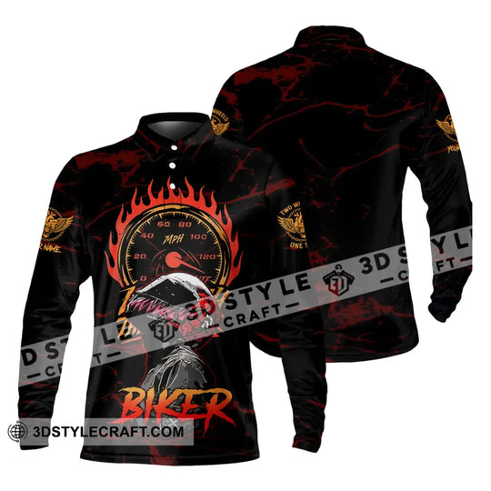 Unisex Shirt - Custom Biker Shirt style option 4