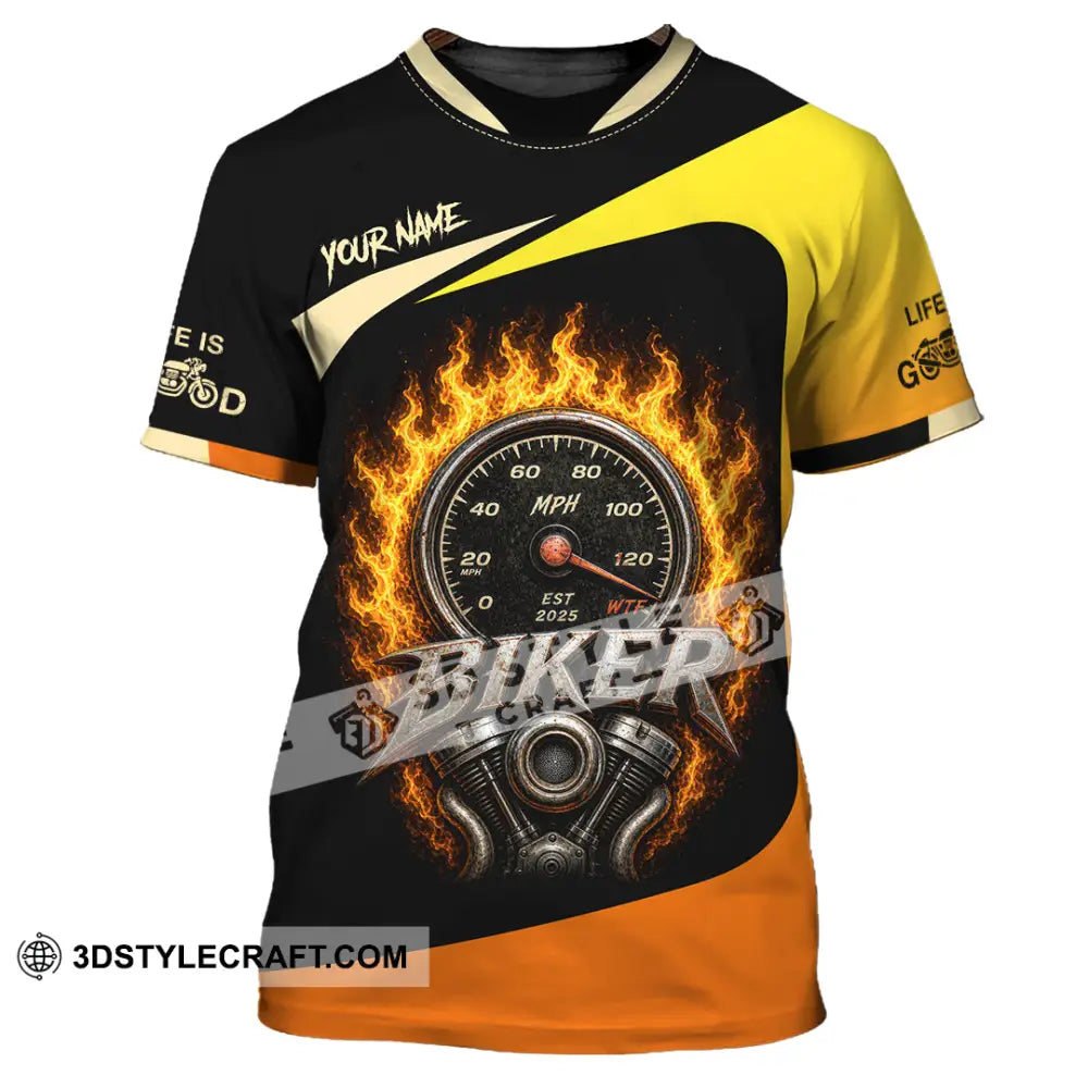 Unisex Shirt - Custom Biker Shirt - T-Shirt / S - T-shirt