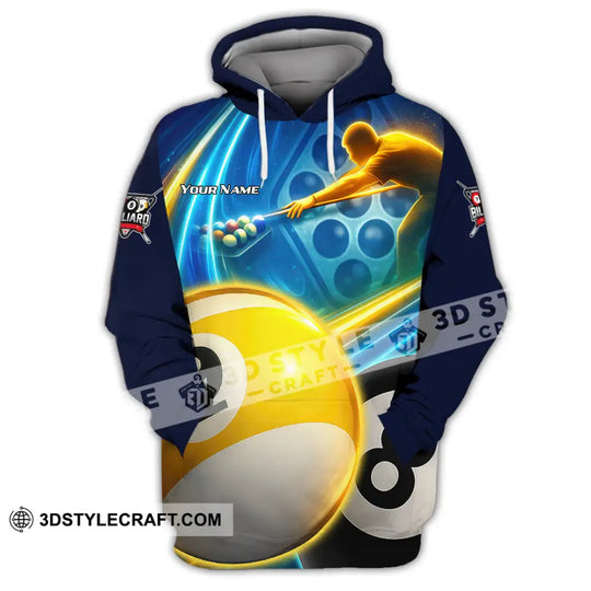 Unisex Shirt - Custom Billiard 3D Shirt style option 2