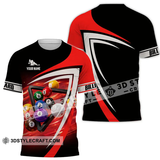 Unisex Shirt - Custom Billiard 3D Shirt style option 2