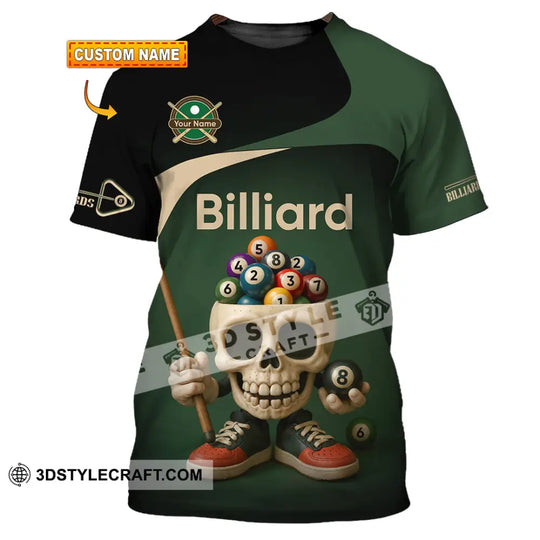 Unisex Shirt - Custom Billiard Shirt style option 1