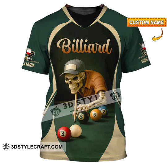 Unisex Shirt - Custom Billiard Shirt style option 1