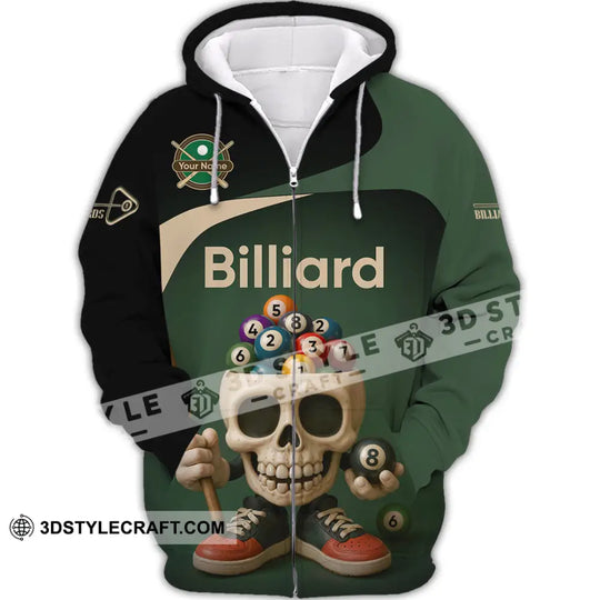 Unisex Shirt - Custom Billiard Shirt style option 2