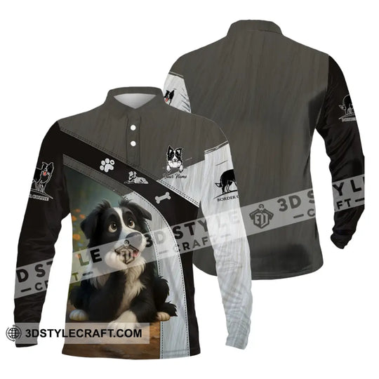 Unisex Shirt - Custom Border Collie Shirt style option 3